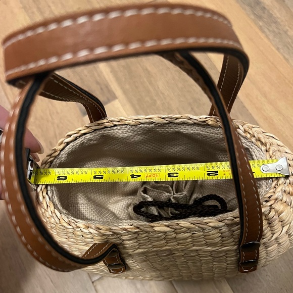 Sea and Grass Mini Tote with drawstring inner bag! - Picture 12 of 12